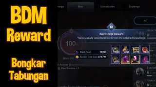 BONGKAR GUDANG Sebelum Maintenance Claim Hadiah Knowlegde | BDM Black Desert Mobile Indonesia