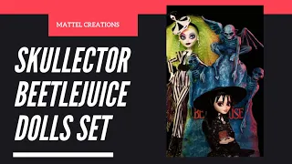 Mattel Beetlejuice Skullector Doll Set