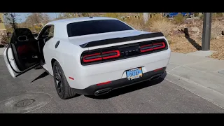 2019 CHALLENGER RT STOCK EXHAUST fly by