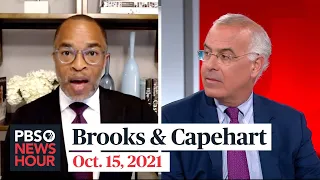 Brooks and Capehart on supply-chain bottlenecks, Republican pushback to vaccine mandates