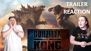 BIG MONSTERS = BIG EXCITEMENT | Godzilla vs Kong Trailer reaction