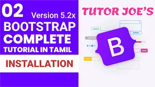 How to install Bootstrap 5 in Tamil | Tutor Joes