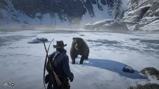 Red Dead Redemption 2 | Stand my ground against a Grizzly bear