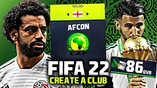 CAN THE BEST AFCON PLAYERS WIN THE CHAMPIONS LEAGUE!!?? IN FIFA 22!??😱 (Salah, Mane, Koulibaly)