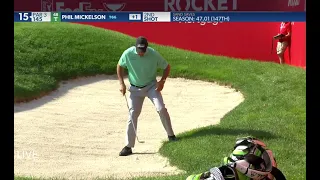 Phil Mickelson / "Mission Impossible" Bunker Shot! 😳  (2021)