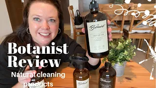 Natural Cleaning Products Review in the UAE/The Botanist Review/Clean with me.