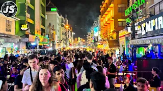 Bangkok's Famous Khaosan Road | Thailand Nightlife Walk