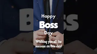 Happy Boss Day | WishesMsg.com