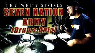 The White Stripes - Seven Nation Army - Isolated Drums Only (🎧High Quality Audio)