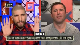 Ariel Helwani Making Chael Sonnen Mad For like 3 Minutes