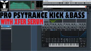 PRO PSYTRANCE / EDM: KICK BASS and Phase Correction in 10 Minutes with XFER SERUM.