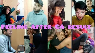 CA result reaction | feeling after crack ca exam 🥺🥺| Vry emotional🥲