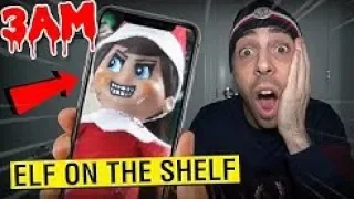 DO NOT CALL ELF ON THE SHELF ON FACETIME AT 3AM!! CAUGHT MOVING ON CAMERA