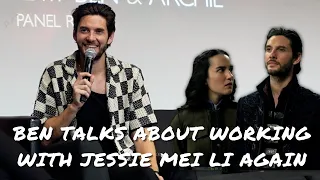 Ben Barnes talks about working again with Jessie Mei Li, Black Mirror & his music