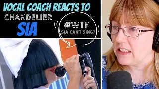 Vocal Coach Reacts to Sia - Chandelier LIVE #whatwentwrong - Sia has lost her voice?