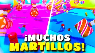 MODO DE JUEGO LLENO DE MARTILLOS EN FALL GUYS 😱