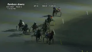 SEPT 21,2021-RACE 3-FLAMBORO DOWNS