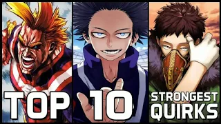 Top 10 Strongest Quirk in My Hero Academia in Hindi