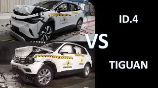 Volkswagen ID.4 vs Tiguan | Crash Test Comparison