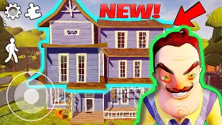 Funny moments in Hello Neighbor || Experiments with Neighbor Episode 02