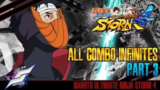 Naruto: Ultimate Ninja Storm 4 | ALL INFINITE COMBOS TUTORIAL | PART 3