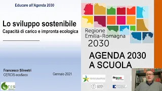 Lo sviluppo sostenibile. Capacità di carico e impronta ecologica