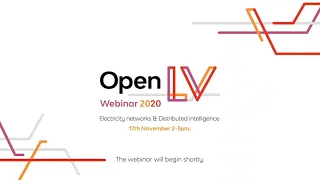 OpenLV Webinar: Electricity Networks & Distributed Intelligence