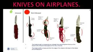 TSA NEW RULES: SMALL KNIVES ON PLANES