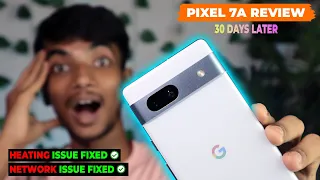 Pixel 7A Long-Term Review: After 1 Month of Daily Use | Pixel 7A Heating Issue, Network Issue Fixed✅