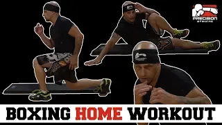 Boxing Home Workout | Warm-up | Drills | Combos | Conditioning
