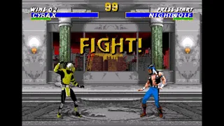 Mortal Kombat 3 (Genesis)- Cyrax Playthrough 1/2