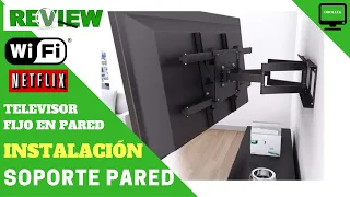 COMO INSTALAR UN SOPORTE DE PARED PARA TELEVISOR - FÁCIL Y RÁPIDO