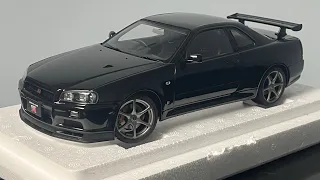 Review of the AutoArt Nissan Skyline GT-R (R34) V-Spec ll