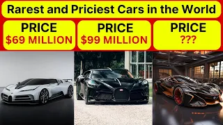 Unveiling the 7 Most Expensive and Rare Cars on Earth: A Glimpse of Luxury!