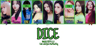 NMIXX (엔믹스) 'DICE'- As A Member [Karaoke] || 9 Members Ver.