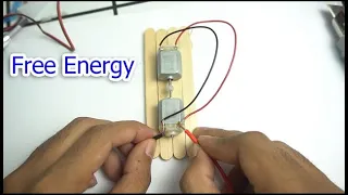 How to create free energy with two motors