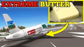 #swiss001landing Extreme BUTTER in an A320 (RFS) @Swiss001