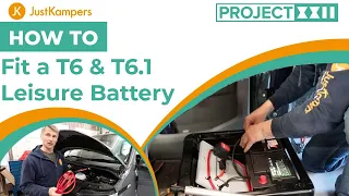 JK Guide: How to fit a leisure battery to your  T6 & T6.1