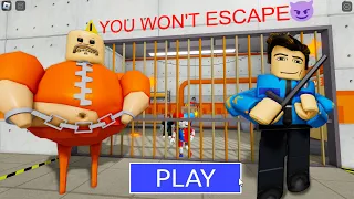 BARRY PRISONER RUN! New Scary Obby (#Roblox)