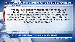 As DOJ probes January 6th events, constitutional law expert details possible impact for former Presi