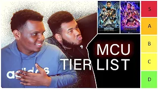 RANKING THE MARVEL MOVIES (TIER LIST)