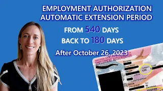 Automatic 540-Day Work Permit Extension Expires October 26, 2023