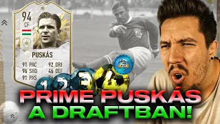 PRIME PUSKÁS A DRAFTBAN! 🦉🔥 FIFA 22