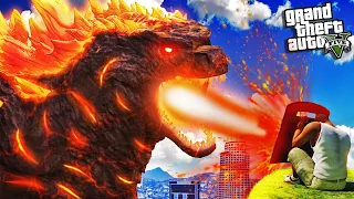 Finding LAVA NUCLEAR GODZILLA In GTA 5 (Super Powerful)