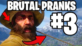 Brutal Pranks on NPCs #3 | Red Dead Redemption 2