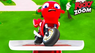 Mega-Whirely-Leap ⚡ Ricky Zoom | Cartoons for Kids | Ultimate Rescue Motorbikes for Kids