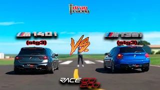 M135 (stg3) VS M140 (stg3) | DRAG RACE | M140 RODOU NA PISTA | QUEM LEVOU ESSA?