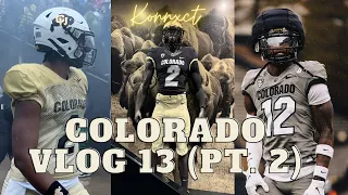 I MADE IT ON THE FIELD!!! (VLOG 13) [PART 2/3] COLORADO BUFFALOES SPRING GAME W/ RYAN GARCIA