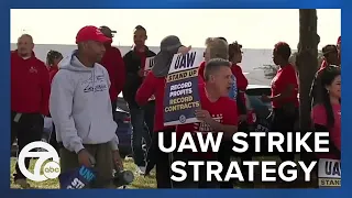 UAW strike strategy: Union president says members will take action if necessary