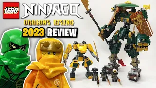LEGO Ninjago Lloyd and Arin's Ninja Team Mechs (71794) - 2023 Set Review